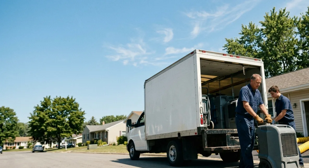Water Damage Cleanup in Greentown, IN near me